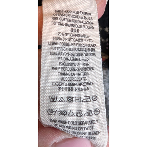 Free People Black Asian Rose Boho Whimsigoth Lace Cutout Crochet Mini Dress 2 - Picture 8 of 12